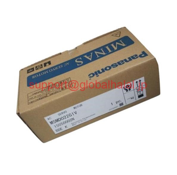 新品【東京発★適格請求書★税込】Panasonic 200W AC servo motor MSMD022G1V パナソニック【６ヶ月保証】｜Global Halal Japan
