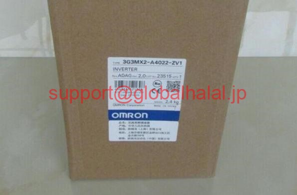 新品【東京発★適格請求書★税込】Omron 3G3MX2-A4022-ZV1 2.2KW #OH01 オムロン【6ヶ月保証】|Global Halal Japan
