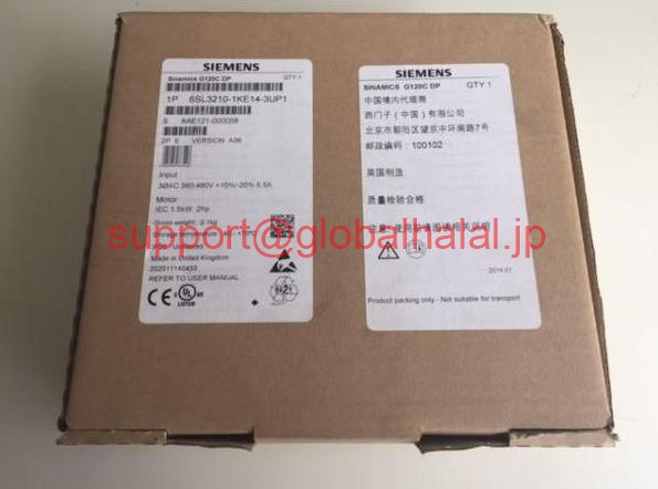 新品【日本の首都発★適当お願いごと書★税込】ジーメンス SIEMENS SINAMICS G120C DP 6SL3210-1KE14-3UP1【６ヶ月引き請ける】 パソコン・周辺機器-その他