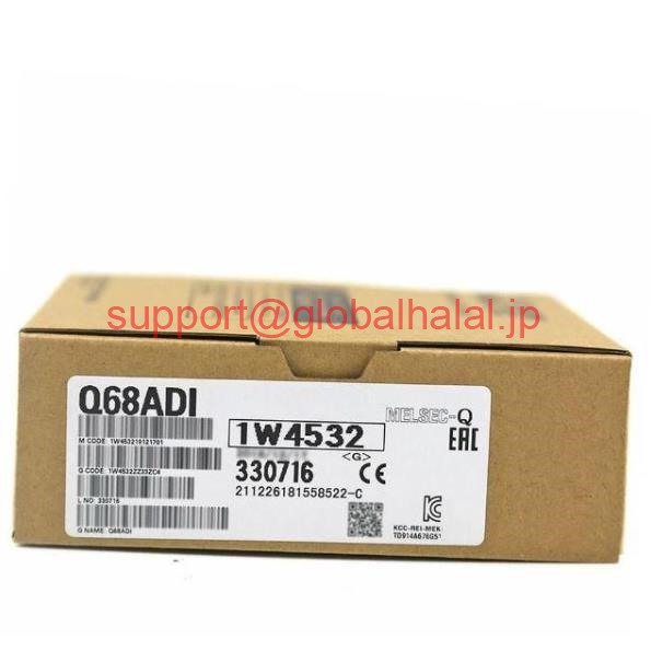 新品【日本の首都発★適当お願いごと書★税込】Q68ADI Mitsubishi PLC Module 三菱【６ヶ月引き請ける】