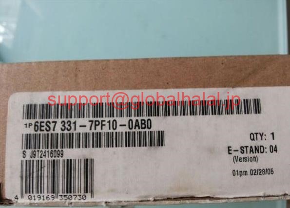 新品【東京発★適格請求書★税込】シーメンス Siemens 6ES7 331-7PF10-0AB0【6ヶ月保証】|Global Halal Japan
