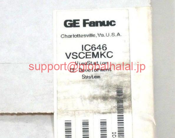 新品【東京発★適格請求書★税込】GE FANUC IC646VSCEMKC PROFICY IC646 VSCEMKC IC646VSCEMK【６ヶ月保証】｜Global Halal Japan