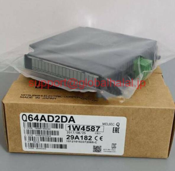 新品【日本の首都発★適当お願いごと書★税込】MITSUBISHI Q64DA PLC MODULE 三菱【６ヶ月引き受ける】