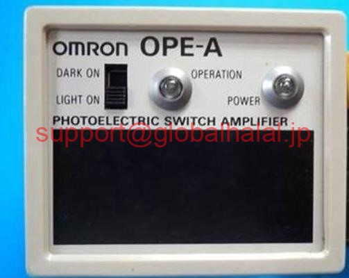新品【東京発★適格請求書★税込】OPE-A OMRON Photoelectric Switch 120-220VAC OPE A オムロン -【６ヶ月保証】｜Global Halal Japan