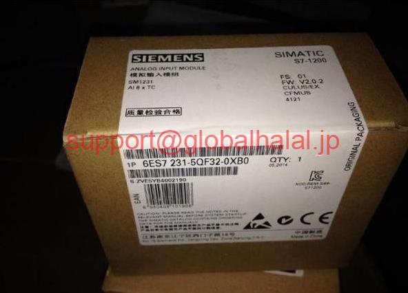 新品【東京発★適格請求書★税込】シーメンス Siemens PLC 6ES7 231-5QF32-0XB0【6ヶ月保証】|Global Halal Japan