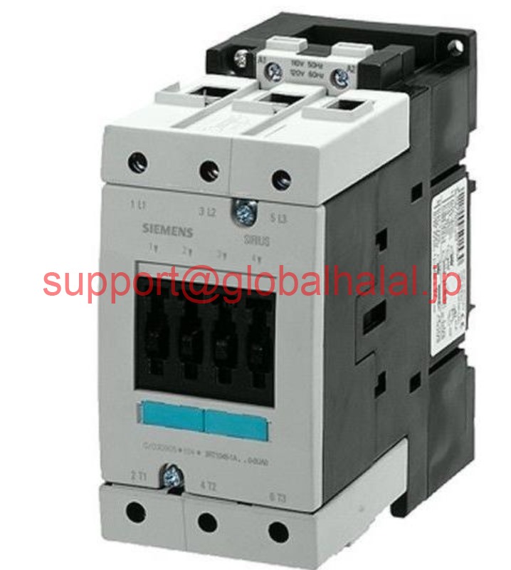 新品【日本の首都発★適当お願いごと書★税込】Siemens 3RT1046-1AK60 80 AMP, 3-pole contactor with a 120 volt AC coil【６ヶ月言いはなつ】
