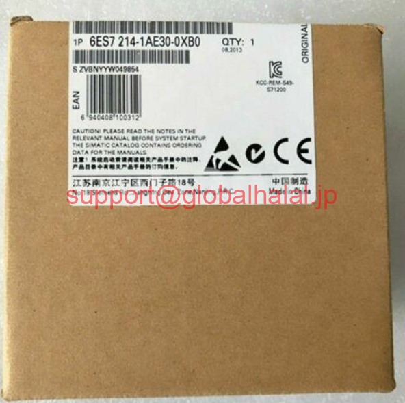 新品【日本の首都発★適当お願いごと書★税込】ジーメンス Siemens PLC 6ES7 214-1AE30-0XB0 (6ES72141AE300XB0) 6ES7214-1AE30-0XB0【６ヶ月引き受ける】