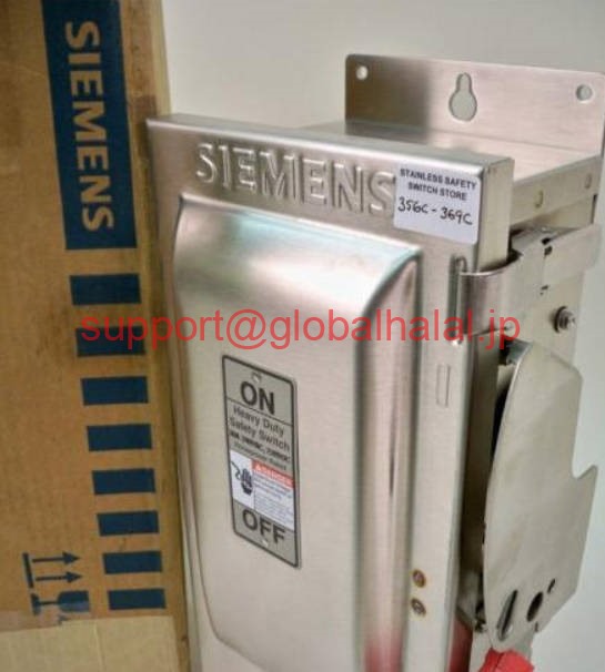 新品【日本の首都発★適当お願いごと書★税込】ジーメンス Siemens Stainless HF321S 30amp 240vac 3ph Fused Safety Switch 14 Available【６ヶ月引き受ける】