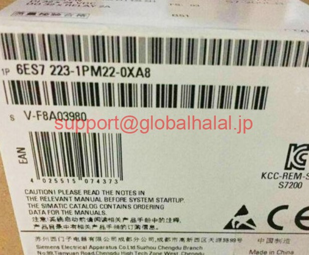 新品【日本の首都発★適当お願いごと書★税込】ジーメンス SIEMENS module 6ES7 223-1PM22-0XA8【６ヶ月引き受ける】