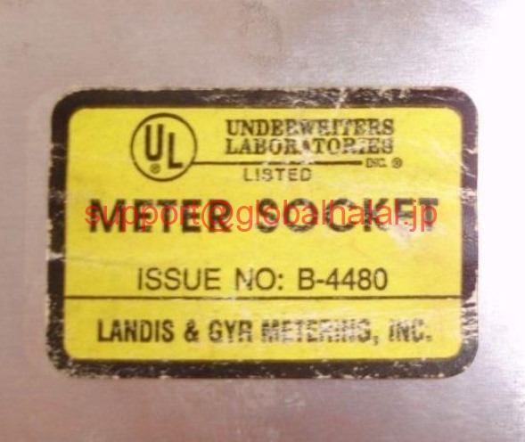 新品【東京発★適格請求書★税込】シーメンス Landis & Gyr Siemens Meter Socket Six Gang 6 position meter Socket【６ヶ月保証】｜Global Halal Japan