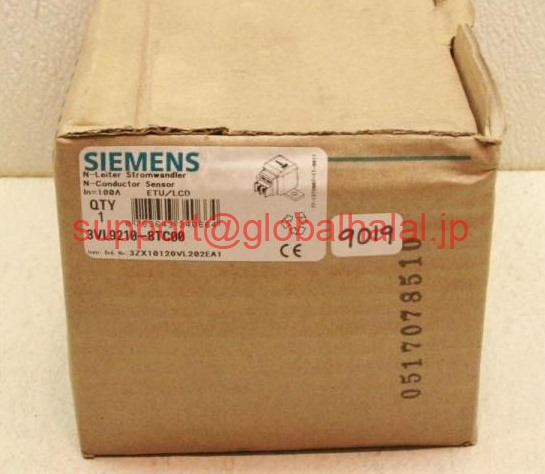 新品【日本の首都発★適当お願いごと書★税込】ジーメンス Siemens 3VL92108TC00 Conductor Sensor 100A【６ヶ月引き請ける】 パソコン・周辺機器-その他