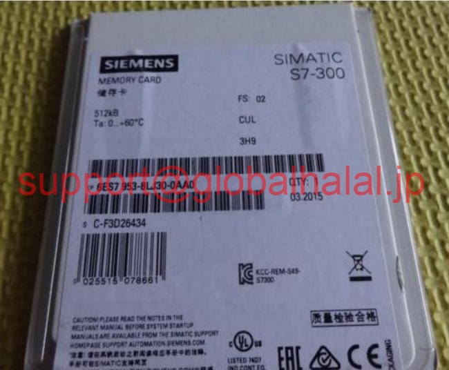 新品【日本の首都発★適当お願いごと書★税込】6ES7953-8LJ30-0AA0 Siemens 6ES7 953-8LJ30-0AA0 6ES79538LJ300AA0【６ヶ月引き受ける】