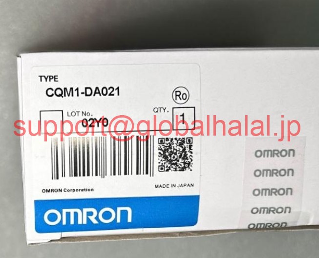 新品【東京発★適格請求書★税込】CQM1-DA021 OMRON PLC MODULE CQM1 DA021 オムロン【６ヶ月保証】｜Global Halal Japan