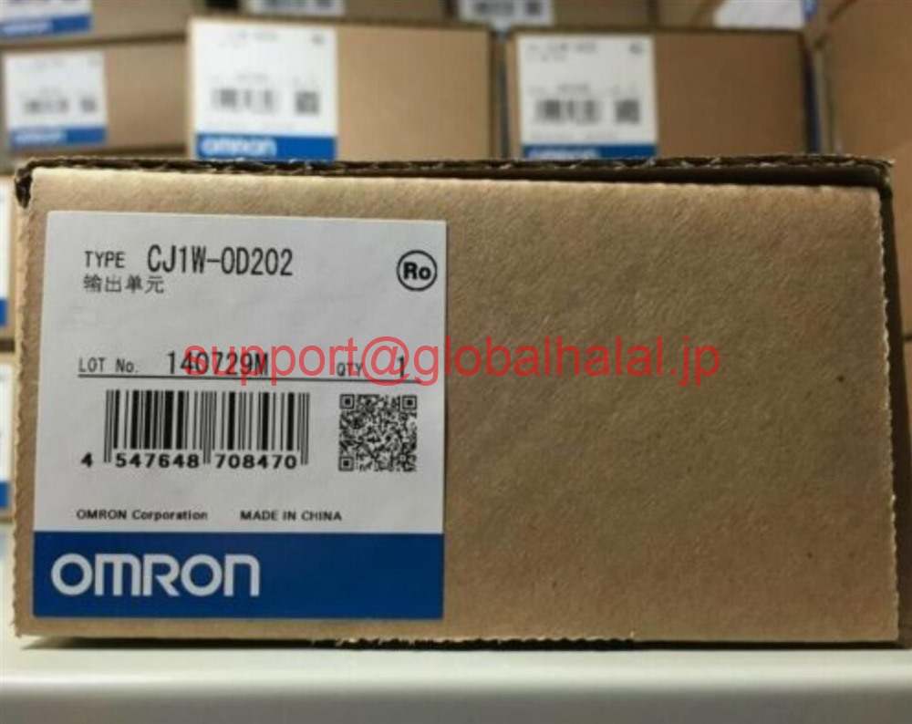 新品【東京発★適格請求書★税込】Omron CJ1W-OD202【６ヶ月保証】｜Global Halal Japan