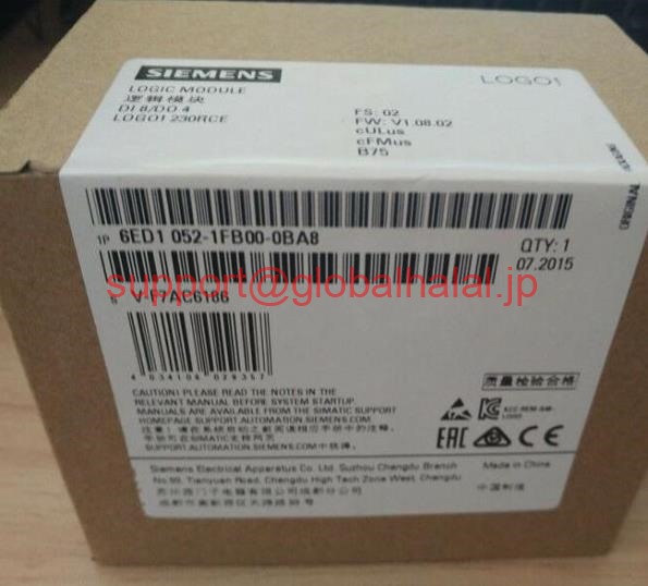 新品【東京発★適格請求書★税込】6ED1052-1FB00-0BA8 Siemens 6ED1 052-1FB00-0BA8 シーメンス【６ヶ月保証】｜Global Halal Japan