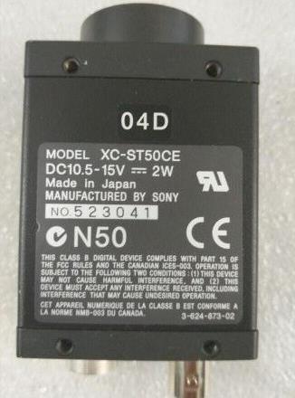 新品【東京発★適格請求書★税込】SONY XC-ST50CE (USED, good working condition) industrial camera XCST50CE ソニー【6ヶ月保証】画像