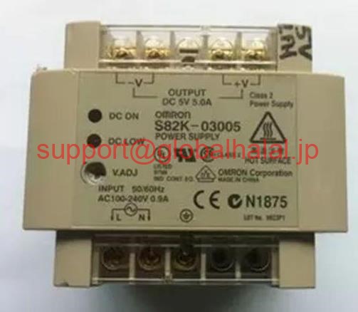 新品【東京発★適格請求書★税込】Omron S82K-03005 switching power supply S82K03005 オムロン【6ヶ月保証】|Global Halal Japan