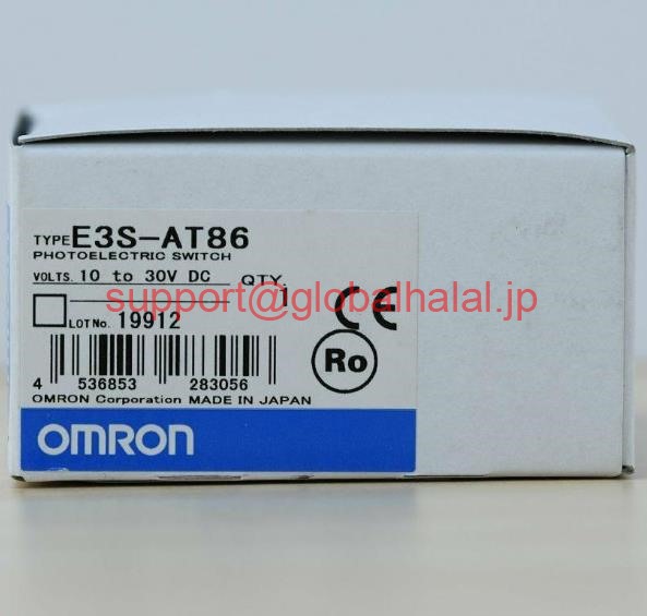 新品【東京発★適格請求書★税込】OMRON E3S-AT86 Photoelectric Switch E3S AT86 オムロン -【６ヶ月保証】