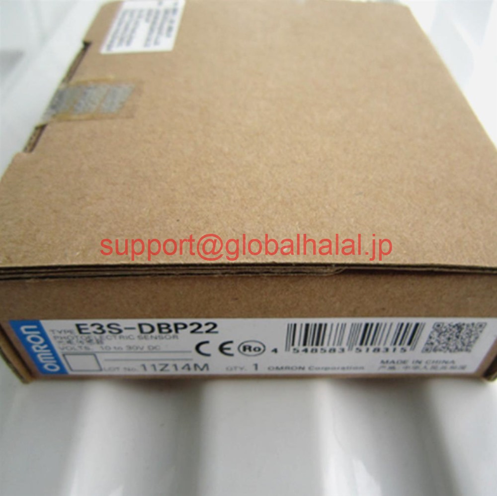 新品【東京発★適格請求書★税込】Omron photoelectric switch E3S-DBP22【6ヶ月保証】|Global Halal Japan