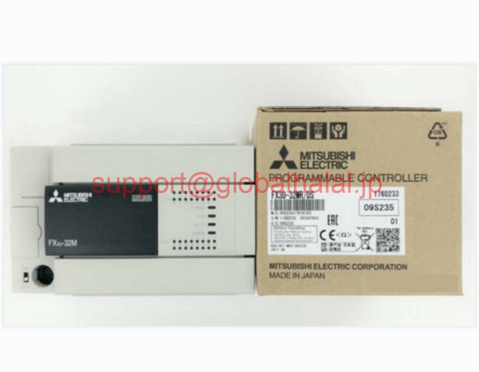 新品【東京発★適格請求書★税込】MITSUBISHI/三菱 FX3U-32MR/DS マイクロシーケンサー 基本ユニット【６ヶ月保証】｜Global Halal Japan