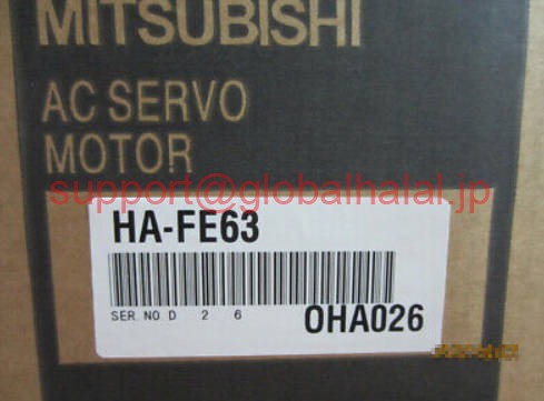 新品【東京発★適格請求書★税込】MITSUBISHI/三菱 HA-FE63 サーボモーター【６ヶ月保証】