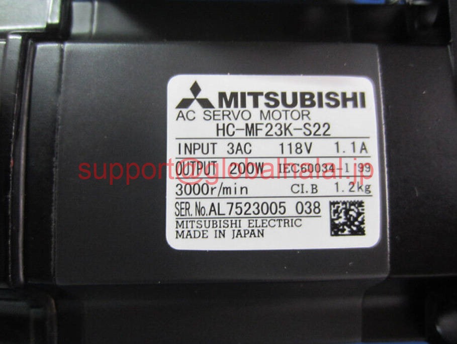 新品【東京発★適格請求書★税込】MITSUBISHI/三菱 HC-MF23K-S22 サーボモーター【６ヶ月保証】