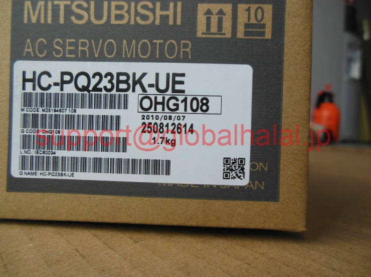 新品【東京発★適格請求書★税込】MITSUBISHI/三菱 HC-PQ23BK-UE サーボモーター【６ヶ月保証】