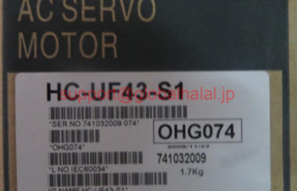 新品【日本の首都発★適当お願いごと書★税込】MITSUBISHI/三菱 HC-UF43-S1 サーボ原動機【６ヶ月引き請ける】 その他-パソコン・周辺機器