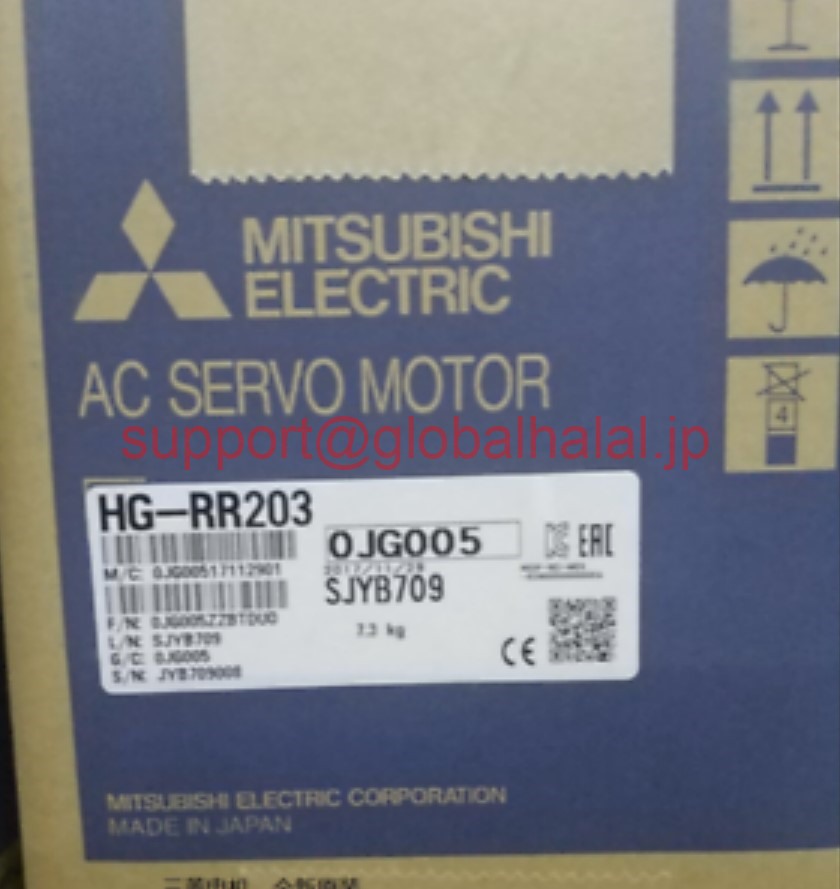 新品【東京発★適格請求書★税込】MITSUBISHI/三菱 HG-RR203 サーボモーター【６ヶ月保証】