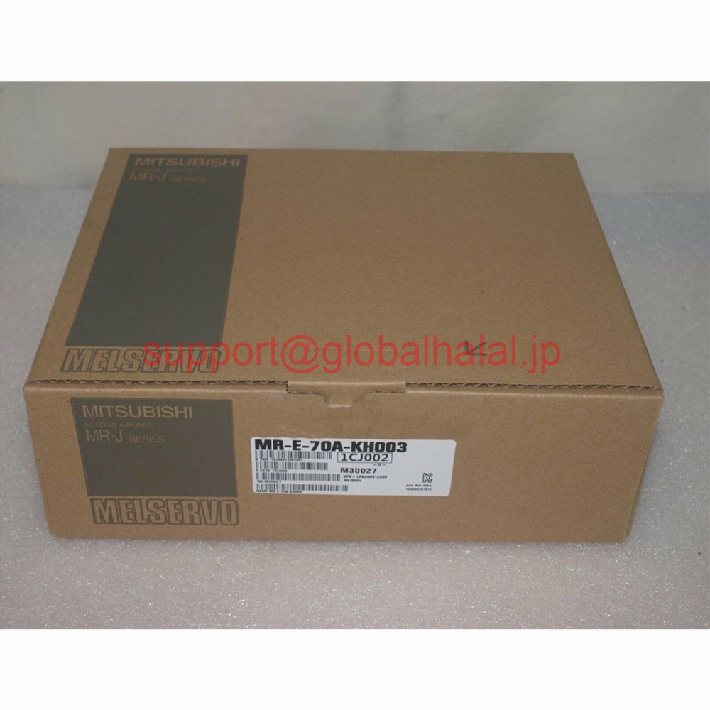 新品【東京発★適格請求書★税込】MITSUBISHI/三菱 MR-E-70A-KH003 サーボモーター【６ヶ月保証】｜Global Halal Japan