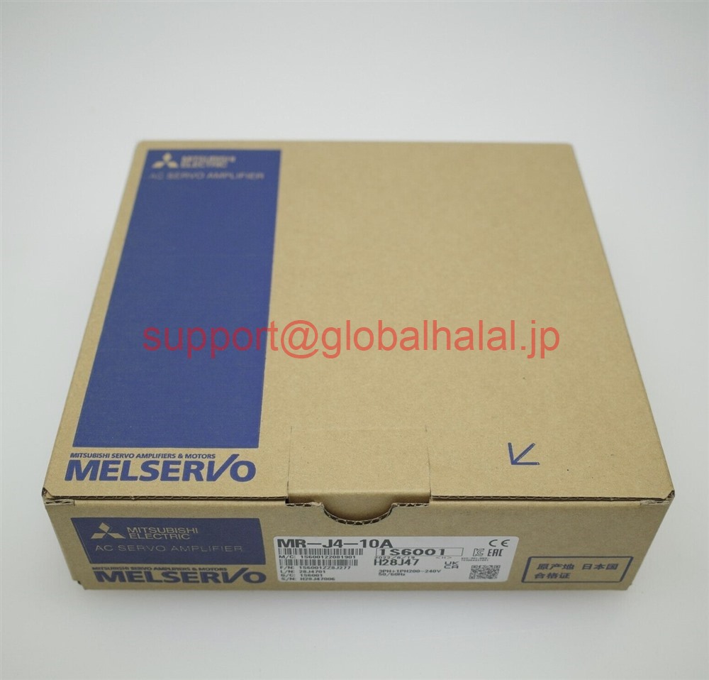 新品【東京発★適格請求書★税込】MITSUBISHI/三菱 MR-J4-10A サーボアンプ【６ヶ月保証】｜Global Halal Japan