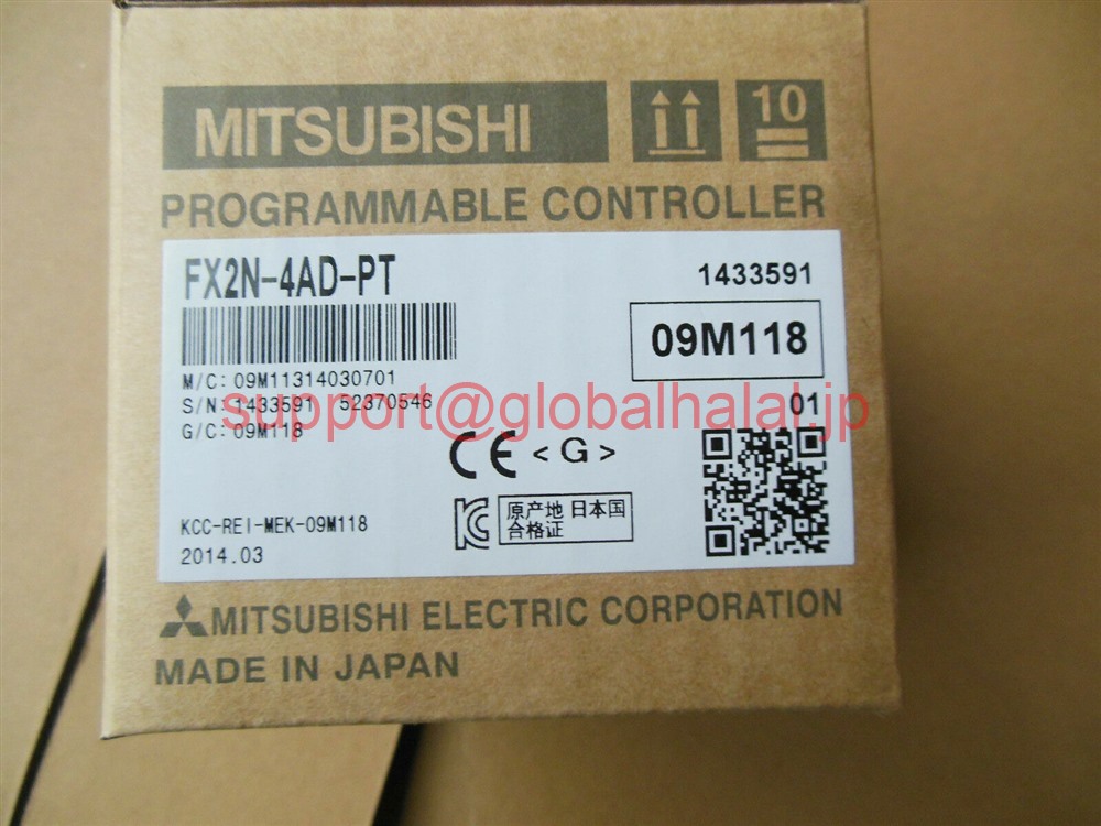 新品【日本の首都発★適当お願いごと書★税込】MITSUBISHI/三菱 PLC FX2N-4AD-PT【６ヶ月引き受ける】