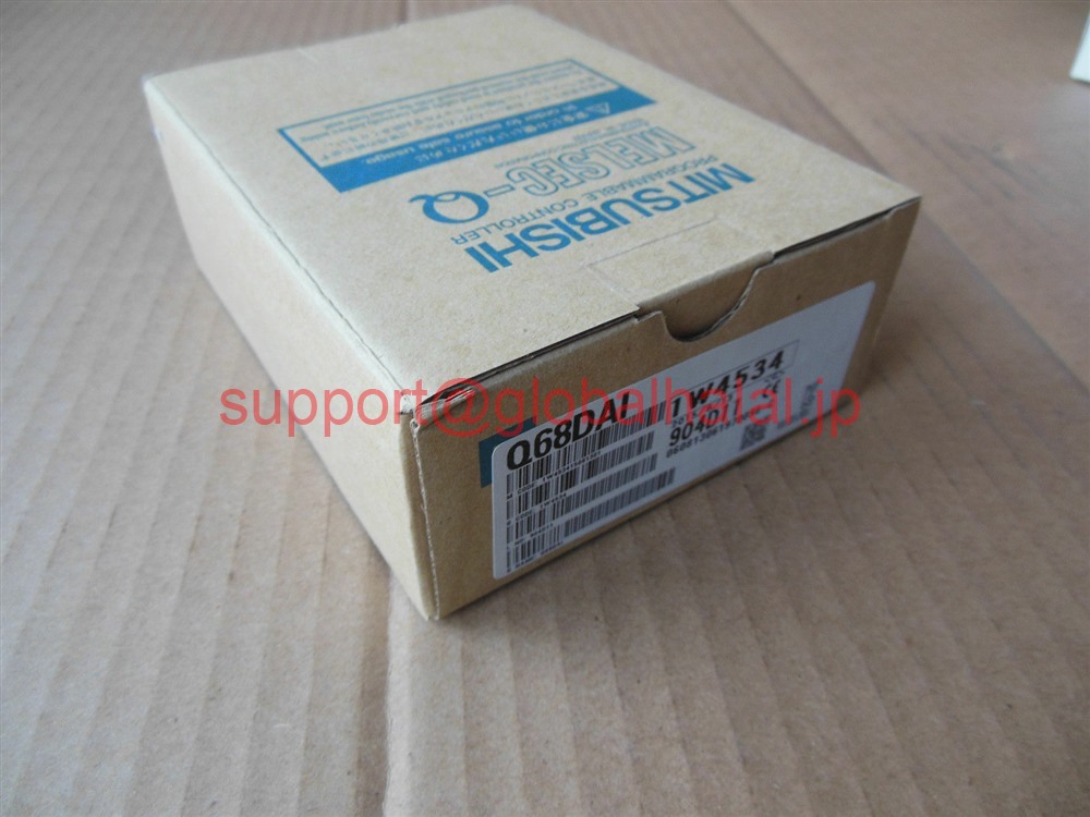 新品【東京発★適格請求書★税込】MITSUBISHI/三菱 Q68DAI ディジタル-アナログ変換ユニット【６ヶ月保証】