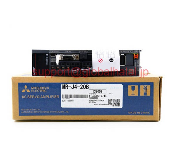 新品【東京発★適格請求書★税込】MITSUBISHI/三菱電機 MR-J4-20B ACサーボアンプ シーケンサ PLC【６ヶ月保証】｜Global Halal Japan