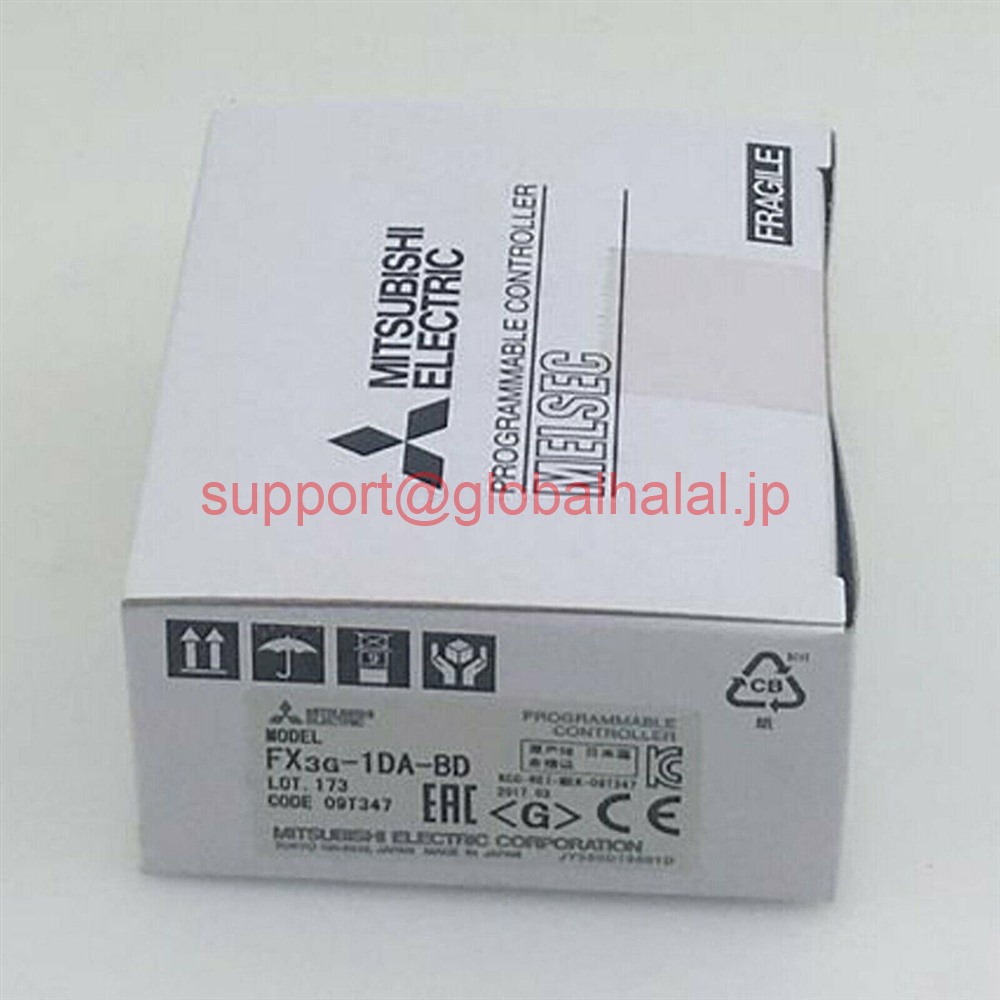 新品【東京発★適格請求書★税込】MITSUBISHI/三菱電機 シーケンサ FX3G-1DA-BD 【6ヶ月保証】|Global Halal Japan