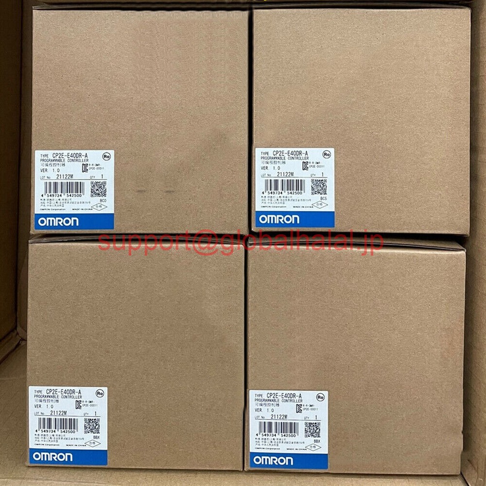 新品【東京発★適格請求書★税込】OMRON 　オムロン 　CP2E-E40DR-A　プログラマブルコントローラ【６ヶ月保証】｜Global Halal Japan