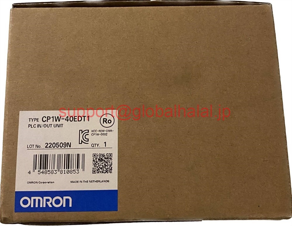 新品【東京発★適格請求書★税込】OMRON /オムロン CP1W-40EDT1【6ヶ月保証】|Global Halal Japan