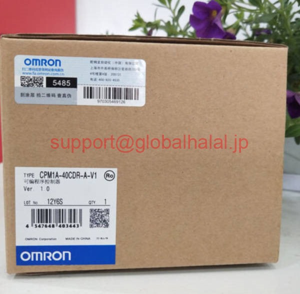新品【日本の首都発★適当お願いごと書★税込】OMRON /オムロン CPM1A-40CDR-A-V1 中央処理装置社会的単位【６ヶ月引き受ける】