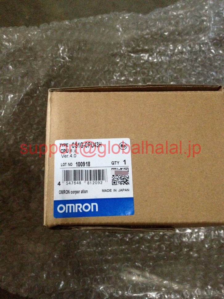 新品【東京発★適格請求書★税込】OMRON /オムロン CS1G-CPU43H ver 4.0【６ヶ月保証】