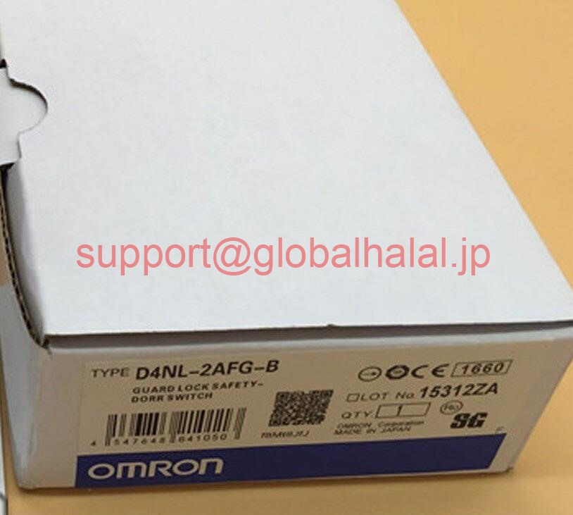 新品【東京発★適格請求書★税込】OMRON D4NL-2AFG-B 小形電磁ロック セーフティドアスイッチ【6ヶ月保証】|Global Halal Japan