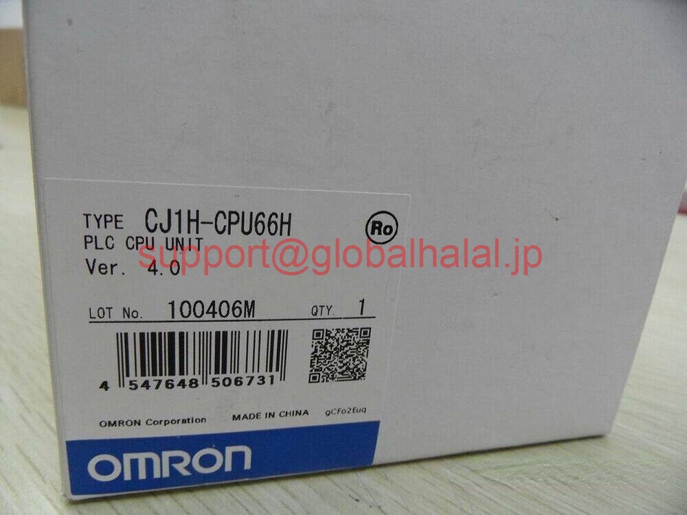 新品【日本の首都発★適当お願いごと書★税込】OMRON PLC 中央処理装置とり備える CJ1H-中央処理装置66H【６ヶ月引き受ける】