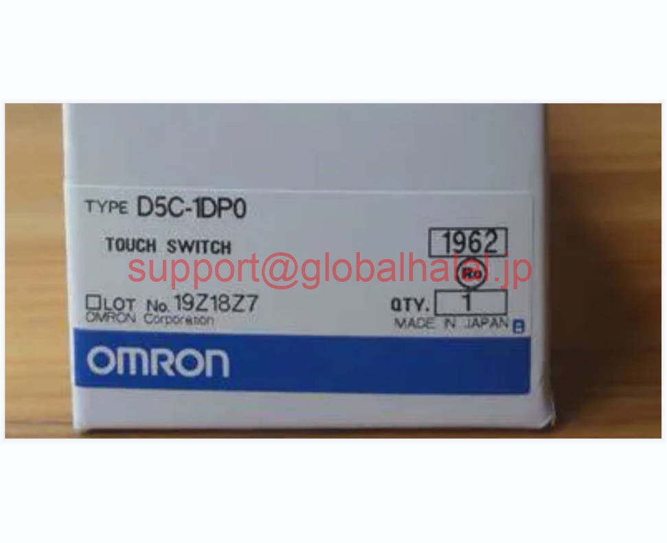 新品【東京発★適格請求書★税込】OMRON オムロン D5C-1DS0 円柱形タッチスイッチ D5Cシリーズ【６ヶ月保証】｜Global Halal Japan
