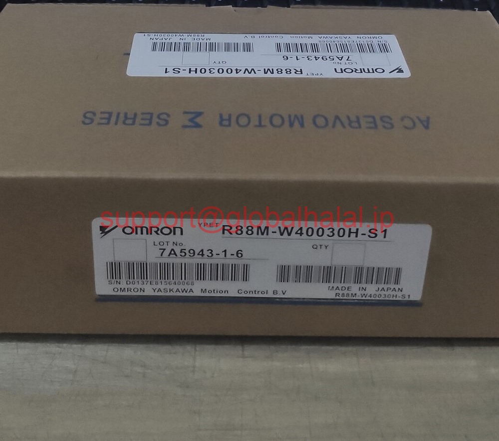 新品【東京発★適格請求書★税込】OMRON オムロン R88M-W40030H-S1【6ヶ月保証】|Global Halal Japan