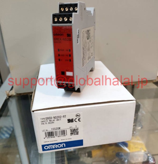 新品【東京発★適格請求書★税込】OMRON セーフティコントローラ G9SX-NS202-RT 【６ヶ月保証】｜Global Halal Japan