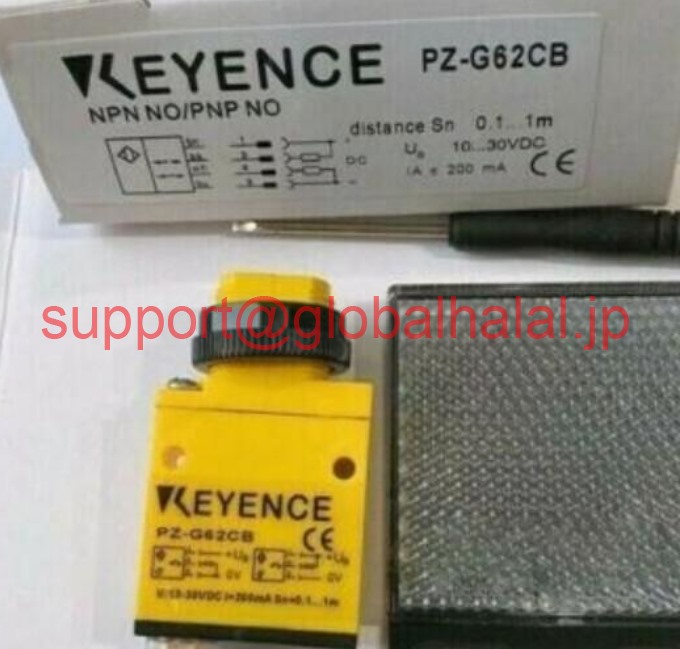 新品【東京発★適格請求書★税込】KEYENCE CORP PZ-G62CB NSFP PZG62CB【6ヶ月保証】|Global Halal Japan