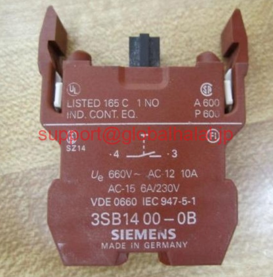 新品【日本の首都発★適当お願いごと書★税込】(2個) Siemens 3SB1-400-0B Contact Block 3SB14000B ジーメンス【６ヶ月引き受ける】