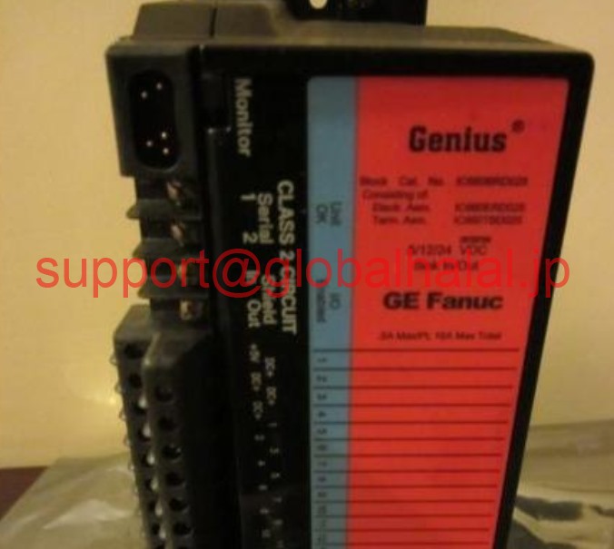 新品【東京発★適格請求書★税込】GE FANUC ファナック GENIUS IC660BRD025, 5/12/24VDC SINK I/O module【6ヶ月保証】|Global Halal Japan