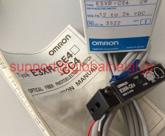 新品【東京発★適格請求書★税込】E3XR-CE4 Omron E3XR CE4 12-24VDC Photoelectric Sensor オムロン -【6ヶ月保証】|Global Halal Japan