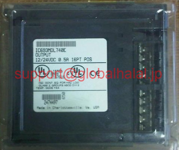 新品【東京発★適格請求書★税込】GE FANUC ファナック OUTPUT 12/24VDC 16PT MODEL# IC69MDL740E【6ヶ月保証】|Global Halal Japan