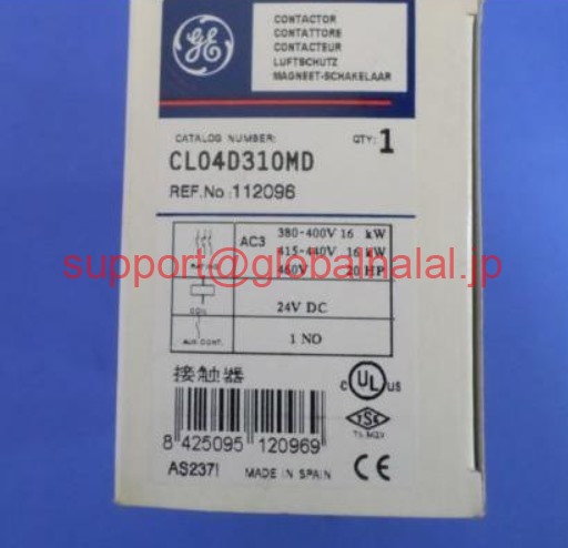 新品【東京発★適格請求書★税込】GE,CONTACTOR, CL04D310MD, 112096【６ヶ月保証】｜Global Halal Japan 15,124円
